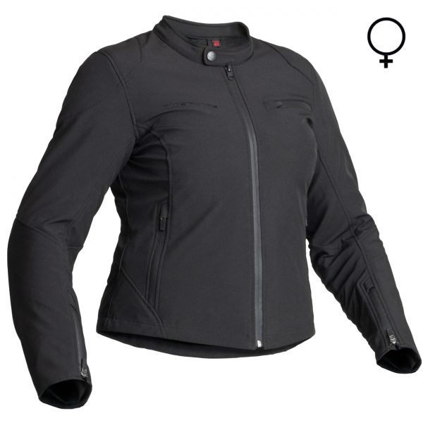 Lindstrands Fryken Lady Softshell Motorcycle Jacket Black