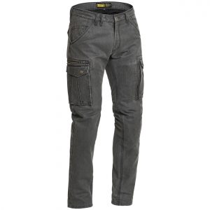 Lindstrands Luvos Dry Wax Motorcycle Cargo Pants Grey