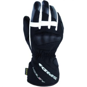 Spidi Alu Tech Waterproof Motorcycle Gloves Black White