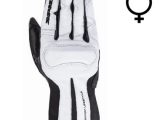 Spidi Charm Ladies Motorcycle Gloves White Black