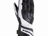 Spidi Zeta Motorcycle Gloves Black White