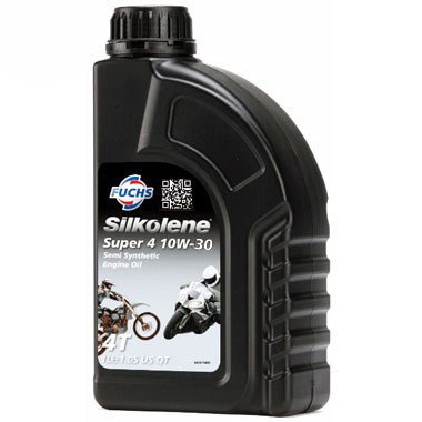 Silkolene Super 4 10W 30 Motorcycle Engine Oil 1L