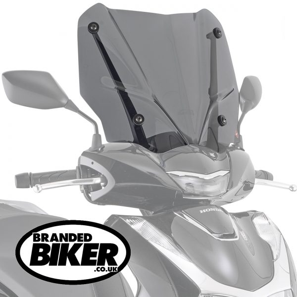 Givi D1181S Smoke Motorcycle Screen Honda SH 350 2021 to 2022