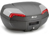 Givi E46 N2 Riviera Monolock Top Box 46 Litre Black Grey