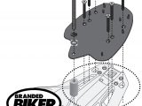 Givi SR1189 Rear Carrier fitting Honda SH 350 2021 on