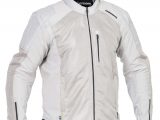 Halvarssons Arvika Textile Motorcycle Jacket Light Grey