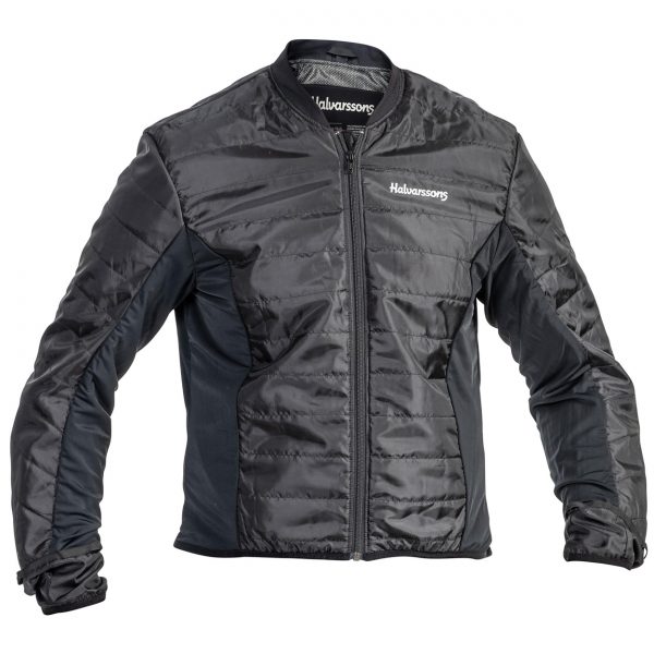 Halvarssons Gruven Textile Laminated Motorcycle Jacket Black