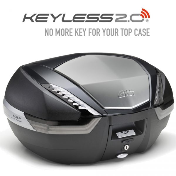 Givi V47NTKL Keyless Monokey Top Case 47 Litre Black