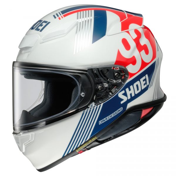 Shoei NXR2 Motorcycle Helmet MM93 Retro TC10