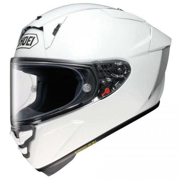 Shoei X-SPR Pro Motorcycle Helmet Plain Gloss White