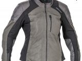 Halvarssons Arvika Lady Textile Motorcycle Jacket Black Grey