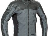 Halvarssons Holmen Textile Motorcycle Jacket Black Grey