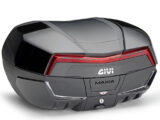 Givi V58NNB Maxia 5 Monokey Top Box Black Red Reflectors