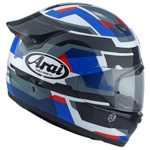 Arai Quantic Motorcycle Helmet Abstract Blue