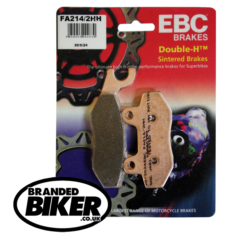 EBC FA214 2 HH Rear Brake Pads Triumph Tiger Explorer 1200XC 2013 to 2015