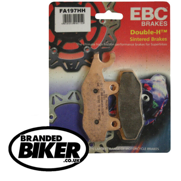 EBC FA197HH Rear Brake Pads Kawasaki Ninja 400 2017 on