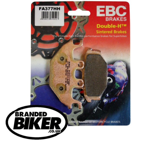 EBC FA377HH Rear Brake Pads Yamaha MT125 2014 to 2019