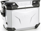 Givi Trekker Outback Evo Smart Pannier Anodised Aluminium 44 Litre Right