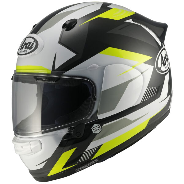 Arai Quantic Motorcycle Helmet Supra Yellow