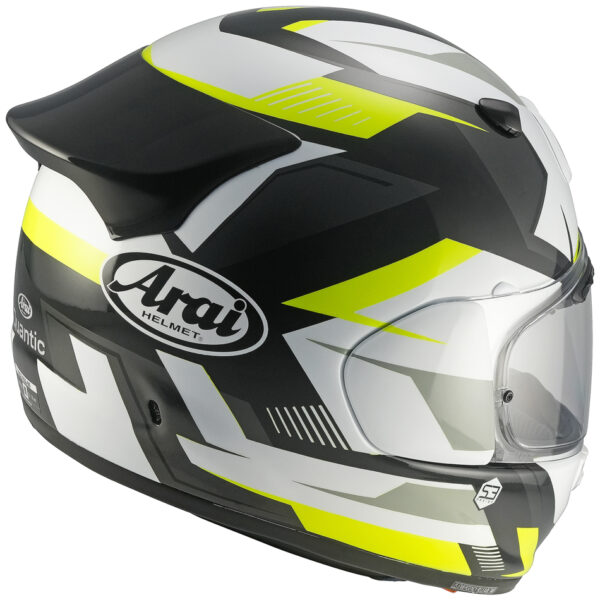 Arai Quantic Motorcycle Helmet Supra Yellow