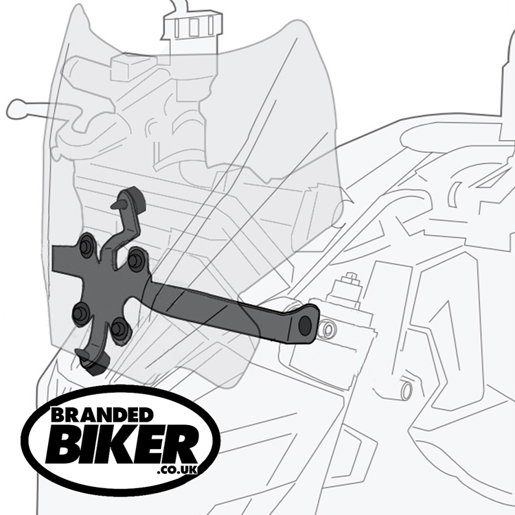 Givi A2169A Screen Fitting Kit Yamaha MT07 2025 on