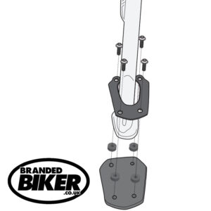 Givi ES9254 Sidestand Extension Voge Trofeo 300AC Scrambler 2022 on