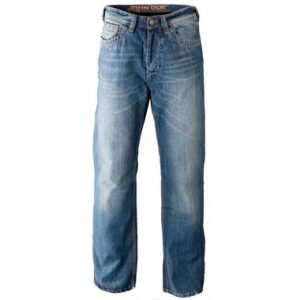 John Doe Motorcycle Ladies Jeans Short Leg Blue