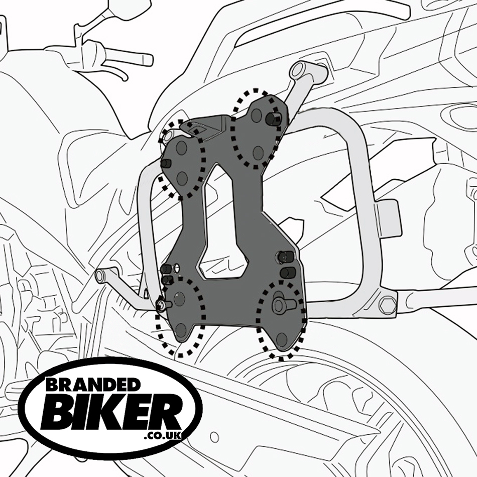 Givi PL9225 Monokey Pannier Holders CFMOTO 800 MT 2022 on