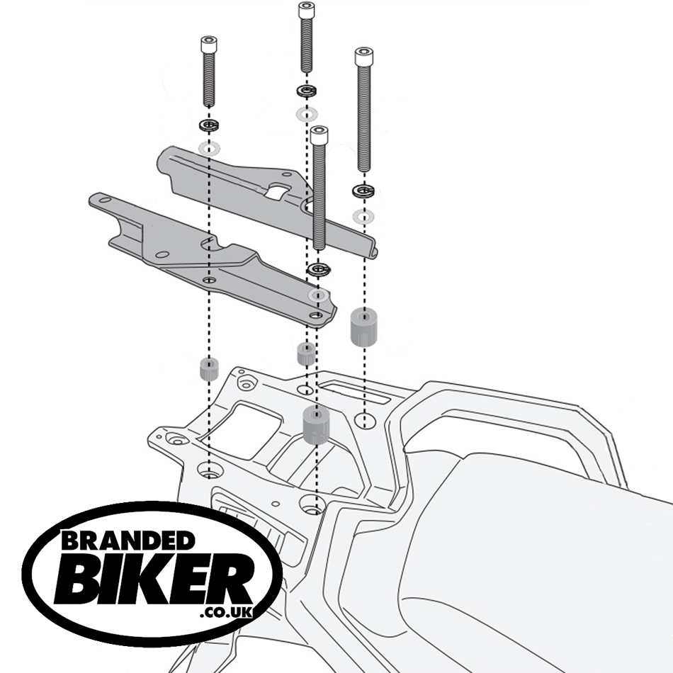 Givi SR9225 Rear Rack Mount CFMOTO 800 MT 2022 on