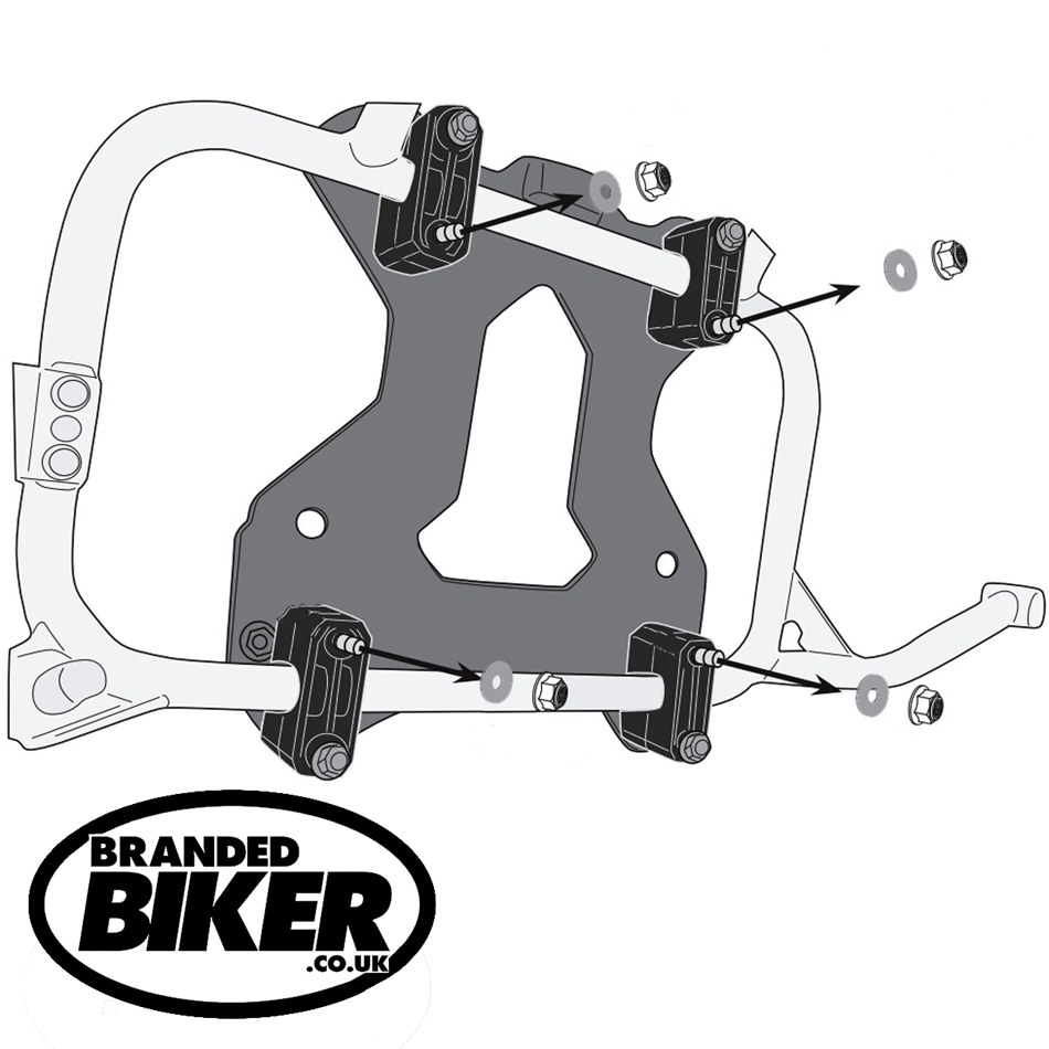 Givi TL9225KIT S250 Tool Box Fitting Kit CFMOTO 800 MT 2022 on