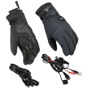 Macna Evolve RTX Heated Waterproof Motorcycle Gloves with connectors