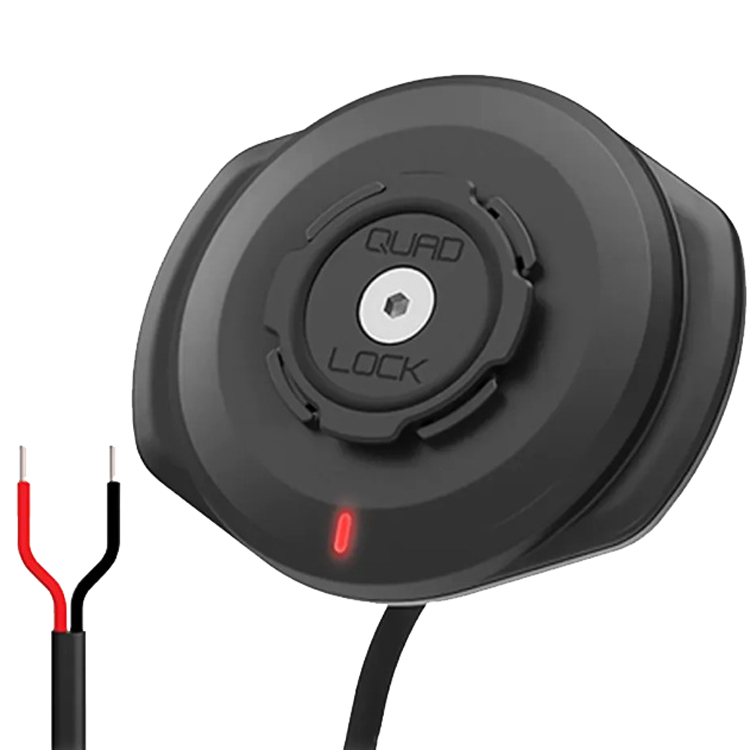 Quad Lock Waterproof Wireless Charging Head 12V or 24V