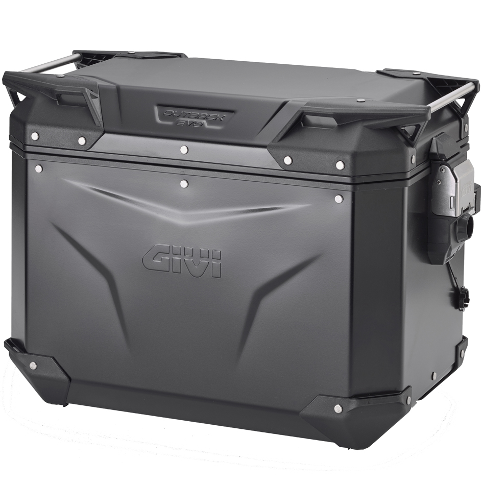 Givi OBKEV48BL Trekker Outback Evo Smart Pannier Black 48 Litre Left