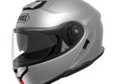 Shoei Neotec 3 Motorcycle Helmet Plain Light Silver
