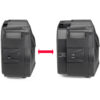 Givi XP01PBA XSpace Expandable Monokey Case 27 to 36 Litre Black side view